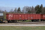 offene-gueterwagen/806998/5375-080-eanos-x-am-16-maerz 5375 080 (Eanos-x) am 16. März 2023 bei Sossau im Chiemgau.