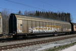 schiebewandwagen-2/694659/2845-191-habiis-von-twa-am 2845 191 (Habiis) von 'TWA' am 1. April 2020 bei Grabensttt.
