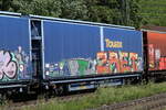 schiebewandwagen-2/741580/2464-265-hbbillns-von-touax-am 2464 265 (Hbbi(ll)ns) von 'TOUAX' am 21. Juli 2021 bei Kaub.