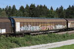 schiebewandwagen-2/789880/2743-697-habbiins-von-twa-am 2743 697 (Habbiins) von 'TWA' am 30. August 2022 bei Grabensttt.