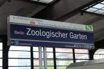  Berlin Zoologischer Garten  am 5. September 2012 aufgenommen.