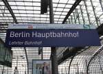  Berlin Hauptbahnhof  am 5. September 2012.
