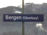  Bergen  in Oberbayern am 6. Dezember 2009.