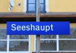 Bahnhofe/476282/seeshaupt-am-starnberger-see-am-7 'Seeshaupt' am Starnberger See am 7. Februar 2015