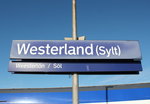 Bahnhofe/518677/westerlandsylt-am-31-august-2016 'Westerland/Sylt' am 31. August 2016.