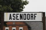 Asendorf  ist Endpunkt der Museumseisenbahn  Bruchhausen/Vilsen - Asendorf . Aufgenommen am 12. August 2017.