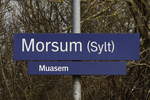 Bahnhofe/604438/morsum-auf-sylt-am-21-maerz 'Morsum' auf Sylt am 21. Mrz 2018.