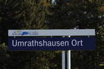Bahnhofe/634735/umrathshausen-ort-ist-ein-haltepunkt-der 'Umrathshausen Ort' ist ein Haltepunkt der 'Chiemgau-Bahn' zwischen Prien am Chiemsee und Aschau im Chiemgau.
