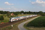 Doppelstock/706657/ic-auf-dem-weg-nach-bremen IC auf dem Weg nach Bremen am 26. Juni 2020 bei Langwedel.