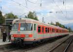 BR 420/295407/et-420-001-kam-am-21 ET 420 001 kam am 21. September 2013 als Sonderzug von Mnchen nach Prien am Chiemsee.