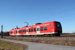 426 533-6 war am 10. Dezember 2016 bei bersee von Mnchen nach Traunstein unterwegs.