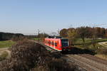 BR 426/718602/426-528-traunstein-war-am-9 426 528 'Traunstein' war am 9. November 2020 bei Grabensttt nach Traunstein unterwegs.