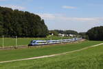 br-430-2/864548/430-007-und-430-001-waren 430 007 und 430 001 waren am 18. September 2024 bei Axdorf in Richtung Mnchen unterwegs.