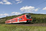 BR 440/577845/440-807-6-auf-dem-weg-nach 440 807-6 auf dem Weg nach Wrzburg. Aufgenommen am 19. August 2017 bei Thngersheim im Maintal.