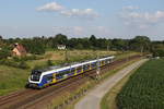 BR 440/705031/440-219-am-25-juni-2020 440 219 am 25. Juni 2020 kurz vor dem Bahnhof von Langwedel.