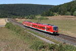 440 326 war am 6. August 2022 bei Harrbach auf dem Weg nach Wrzburg.