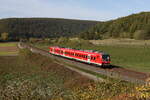 440 305 war am 10. Oktober 2022 bei Harrbach in Richtung Wrzburg unterwegs.