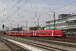 BR 612/557321/612-096-7-und-612-xxx-fahren 612 096-7 und 612 xxx fahren am 19. Mai 2017 in den 'Regensburger Hauptbahnhof' ein.