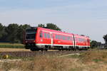 BR 612/784481/612-972-aus-weiden-kommend-am 612 972 aus Weiden kommend am 4. August 2022 bei Rothenstadt in der Oberpfalz.