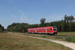 612 472 aus Vilseck kommend am 4. August 2022 bei Freihungsand/Oberpfalz.