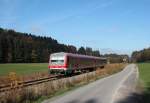 928 560 auf dem Weg von Prien am Chiemsee nach Aschau im Chiemgau am 26.Oktober 2015 bei Umratshausen.