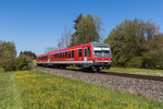 928 567 war am 29. April 2016 bei Laufen in Richtung Salzburg unterwegs.