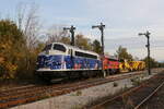 altmark-rail-3/751232/227-008--227-010-am 227 008 & 227 010 am 11. Oktober in Hrpolding.