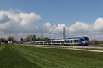 Bayerische Regiobahn/732540/et-302-aus-muenchen-kommend-am ET 302 aus Mnchen kommend am 16. April 2021 kurz vor bersee.