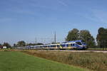 Bayerische Regiobahn/789843/430-006-et-306-aus-muenchen 430 006 (ET 306) aus Mnchen kommend am 30. August 2022 bei bersee am Chiemsee.