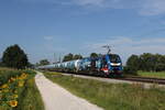 159 208 von  BSAS  war am 12. August 2021 bei bersee am Chiemsee in Richtung Salzburg unterwegs.