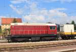 Deutsche Railsystems/285788/v-75-018-gehoert-ebenfalls-zum V 75 018 gehrt ebenfalls zum Lokpool von'Deutsche Railsystems'. Diese tschechische Diesellok trgt die Nr: 107 018-4. Aufgenommen am 10. August 2013 in Traunstein.