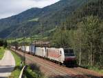 lokomotion-9/413948/186-284-ist-am-5-august 186 284 ist am 5. August 2014 bei Mauls in Sdtirol in Richtung Brenner unterwegs.