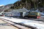 245 612 und 185 661  Paul  und 185 664  beim rangieren am 19. Mrz 2016 im Bahnhof  Brenner .