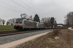 lokomotion-9/488296/186-283-und-186-440-aus 186 283 und 186 440 aus Salzburg kommend am 12. Mrz 2016 bei bersee.