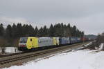lokomotion-9/686925/189-903--186-442-aus 189 903 & 186 442 aus Salzburg kommend am 20. Januar 2020m bei Grabensttt.
