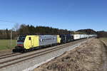 lokomotion-9/689947/189-903-und-189-924-mit 189 903 und 189 924 mit dem 'Intercombi' am 21. Februar 2020 bei Grabensttt.