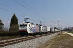 lokomotion-9/694942/186-444--186-440-mit 186 444 & 186 440 mit dem 'Ekol' am 3. April 2020 bei bersee.