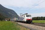189 914 war mit dem  Walter-KLV  am 10. September 2020 bei Niederaudorf im Inntal nach Kufstein unterwegs.