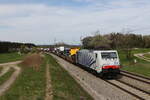 lokomotion-9/734813/189-914-mit-lkw-zugmaschinen-am-4 189 914 mit 'LKW-Zugmaschinen' am 4. Mai 2021 bei Grabensttt.