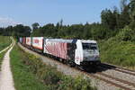 lokomotion-9/789870/185-666-kurze-zeit-spaeter-am 185 666 kurze Zeit spter am 30. August 2022 bei Grabensttt im Chiemgau.