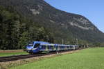 ET 303 auf dem Weg nach Kufstein am 15. September 2020 bei Niederaudorf.