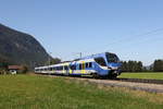 ET 305 auf dem Weg nach Kufstein am 15. September 2020 bei Niederaudorf.