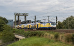 146 512-9 berquerte soeben die Sderelbbrcken in Richtung Tostedt. Aufgenommen am 2. September 2016 in Hamburg-Wilhelmsburg.