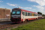 627 103-4 war am 31. August 2016 im Bahnhof von Niebll abgestellt.