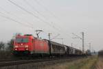 Railion/408740/185-253-2-ebenfalls-mit-einem-gemischten 185 253-2 ebenfalls mit einem gemischten Gterzug am 20. Februar 2014 bei Thngersheim.