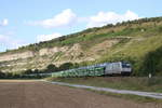Railpool/675272/185-680-war-am-2-september 185 680 war am 2. September 2019 mit einem Autozug bei Thngersheim in Richtung Wrzburg unterwegs.