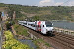 br-429/775623/429-604-auf-dem-weg-nach 429 604 auf dem Weg nach Frankfurt am 4. Mai 2022 in Oberwesel.