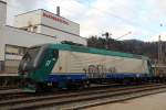 412 016-4 war am 25. Januar 2014 im Bahnhof von Kufstein/Tirol abgestellt.
