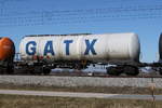 7836 730 (Zans) von  GATX  am 1. Mrz 2021 bei bersee am Chiemsee.