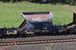 schuettgutwagen/828387/6437-971-fccpps-von-railpro-am 6437 971 (Fccpps) von 'RAILPRO' am 17. September 2023 bei Himmelstadt.